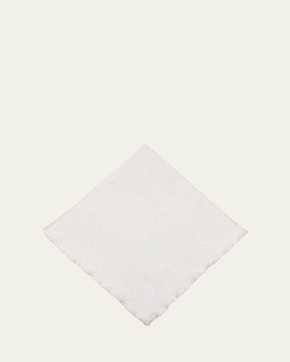 White Lettuce Edge Napkin